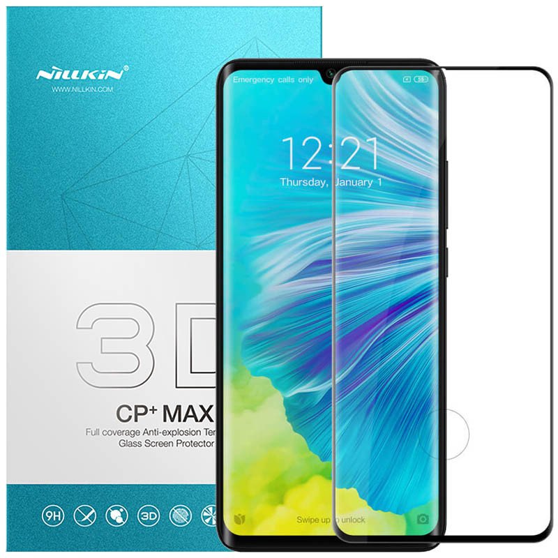 Защитное стекло Nillkin (CP+ max 3D) для Xiaomi Mi Note 10 / Note 10 Pro / Mi CC9 Pro / Note 10 Lite