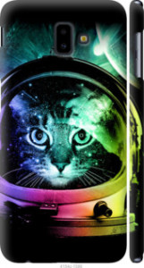Чехол Кот-астронавт для Samsung Galaxy J6 Plus 2018