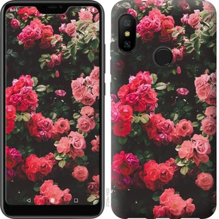 

Чехол Куст с розами для Motorola One 689869