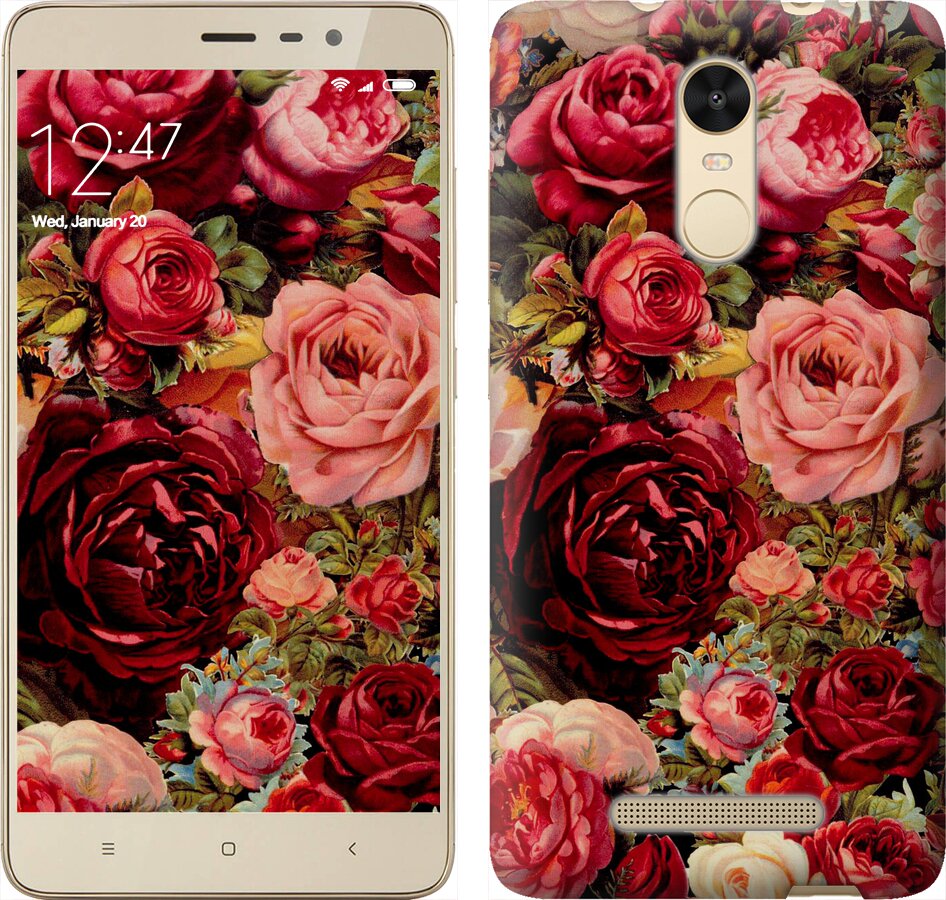 

Чохол Квітучі троянди для Xiaomi Redmi Note 3 235874