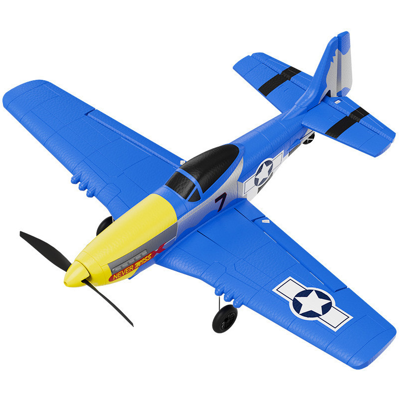 Літак на радіокеруванні SCHE W551 Four-channel Stunt Fighter (Blue)