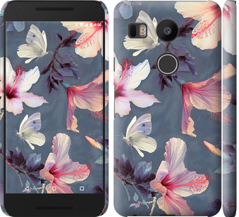 

Чохол Намальовані квіти на LG Nexus 5X H791 596263