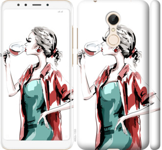 

Чехол Девушка с бокалом для Xiaomi Redmi 5 841657