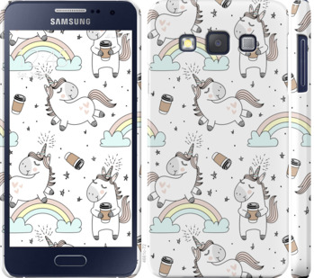 

Чохол Єдиноріг і кава на Samsung Galaxy A3 A300H 840654