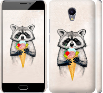 

Чохол Єнотик з морозивом на Meizu M5 Note 801241