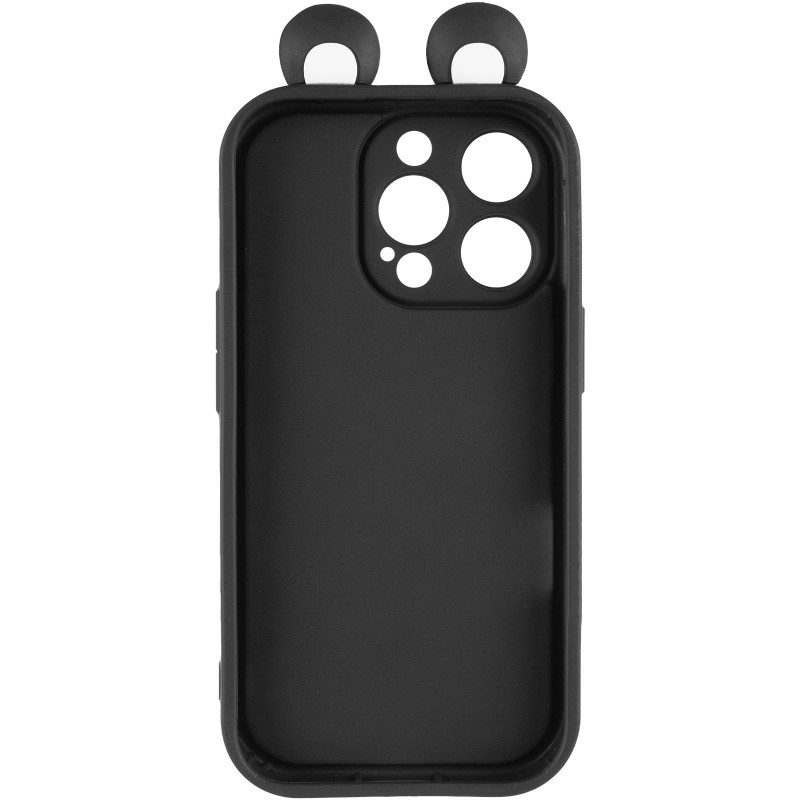 Фото Чохол TPU Toys Case with Ears на Apple iPhone 14 Pro (6.1") (Black) в маназині vchehle.ua