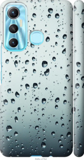 

Чохол Скло в краплях на Infinix Hot 11 1591903