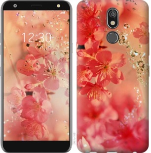 

Чехол Розовые цветы для LG K40 764248