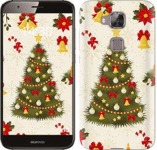 

Чехол Новогодняя елка для Huawei G8 451104