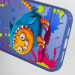 Заказать TPU+PC чехол TakiTaki Graffiti magic glow для Apple iPhone 12 Pro / 12 (6.1") (Fishcat / Blue) на vchehle.ua