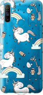 

Чехол Единорог и кофе для Realme C3 942028