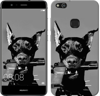 

Чехол Доберман для Huawei P10 Lite 605006