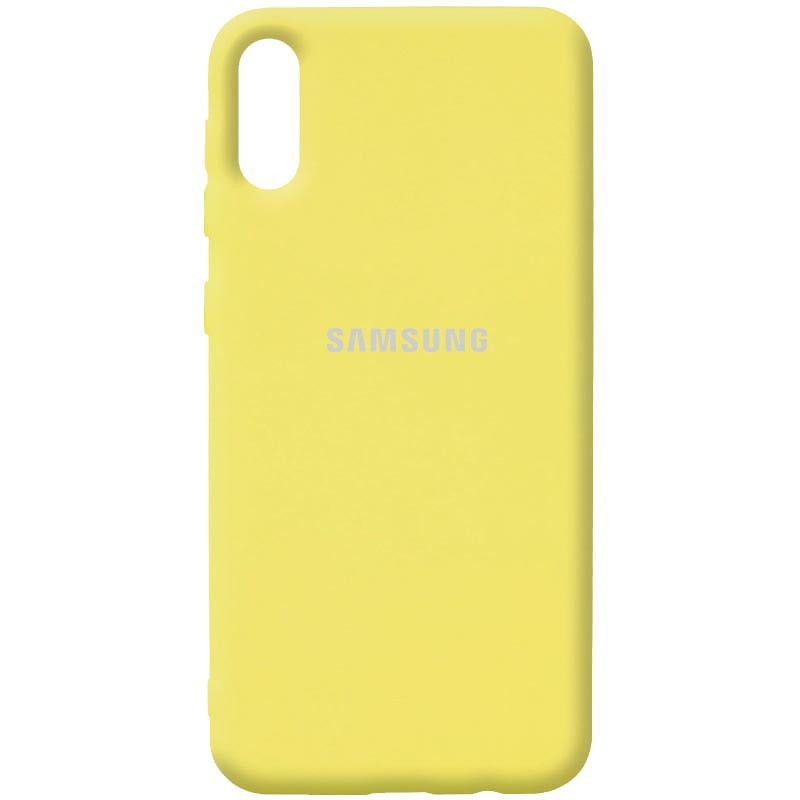 

Чохол Silicone Cover Full Protective (AA) на Samsung Galaxy A02 (Жовтий / Yellow) 1136891
