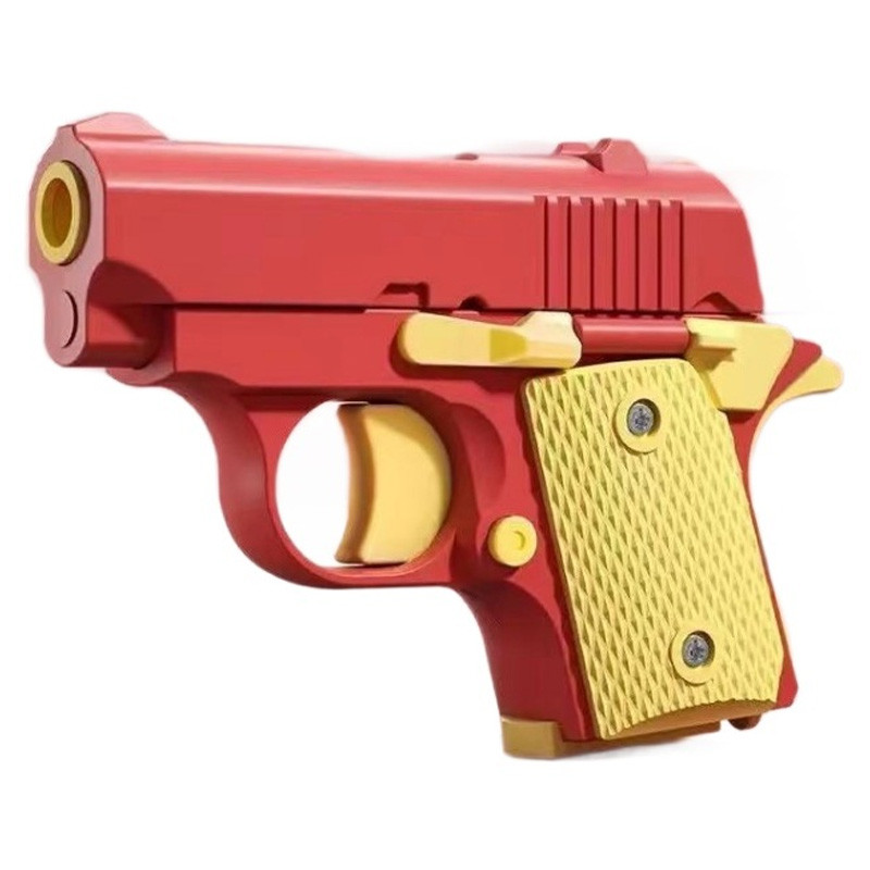 Дитячий іграшковий пістолет-антистрес (Red / Yellow)