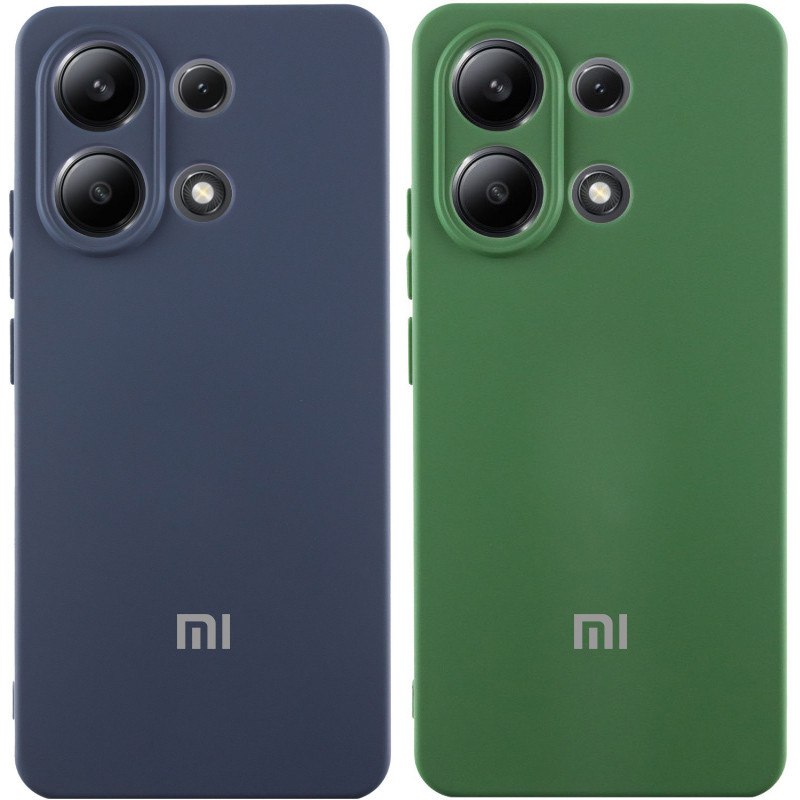 Чохол Silicone Cover Lakshmi Full Camera (AA) with logo на Xiaomi Redmi Note 13 5G