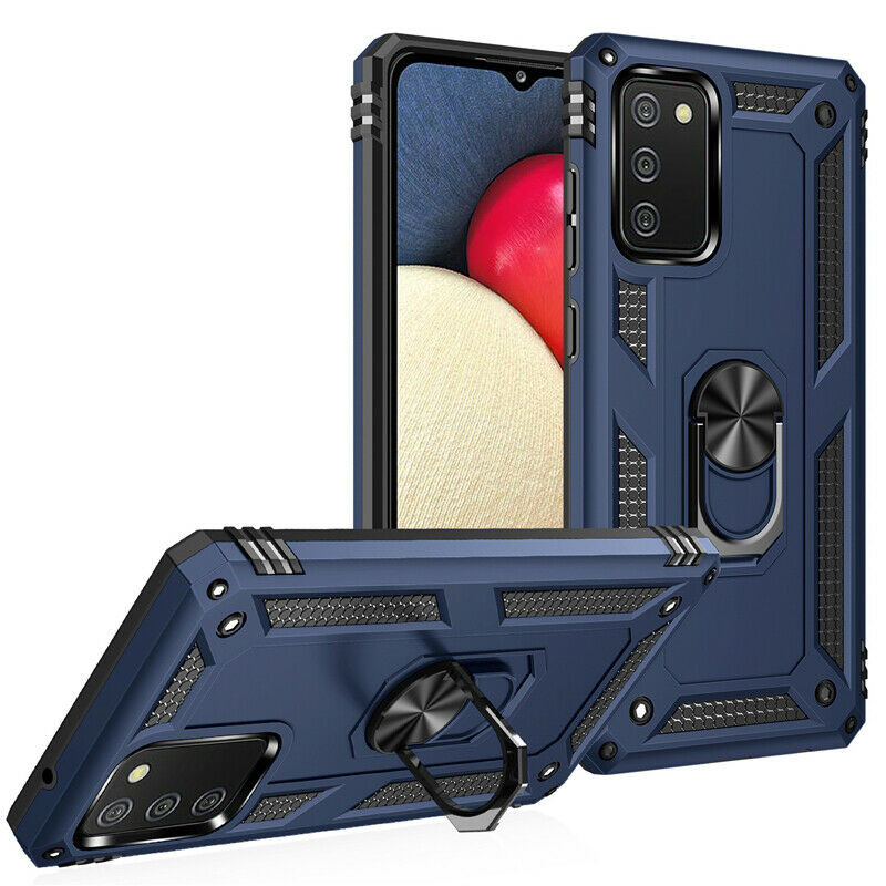 

Ударостійкий чохол Serge Ring for Magnet на Samsung Galaxy A02s (Темно синій) 1114022