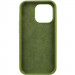 Фото Чохол Silicone Case Full Protective (AA) NO LOGO на Apple iPhone 14 Pro Max (6.7") (Зелений / Dark Olive) на vchehle.ua