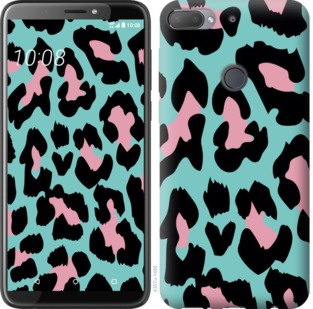 

Чехол Пятна для HTC Desire 12 Plus 757133