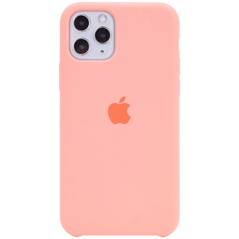 Чохол Silicone Case (AA) на Apple iPhone 11 Pro (5.8") (Рожевий / Flamingo)