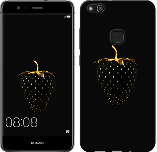 

Чехол Черная клубника для Huawei P10 Lite 624312