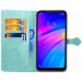 Шкіряний чохол-книжка Art Case з візитницею на Xiaomi Redmi Note 7 / Note 7 Pro / Note 7s (Бірюзовий) в магазині vchehle.ua