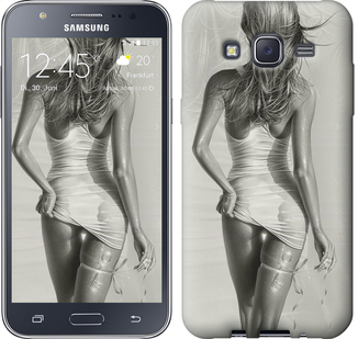 Чехол на Samsung Galaxy J5 (2015) J500H Девушка с ключом