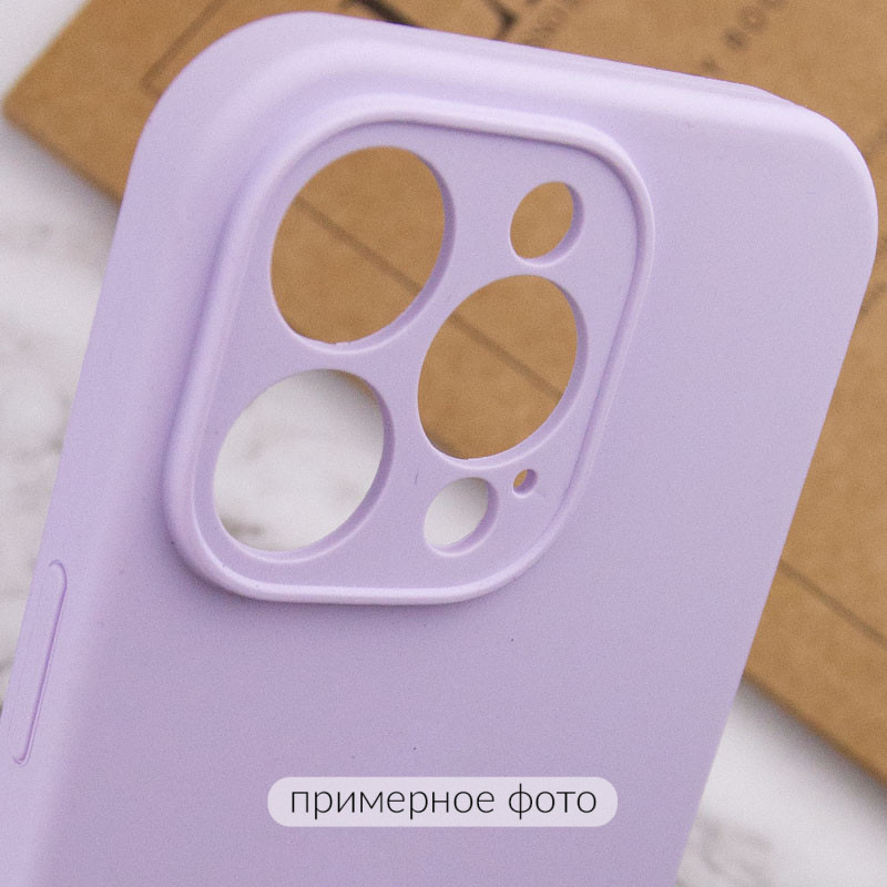 Чехол Silicone Case Full Camera Protective (AA) NO LOGO для Apple iPhone 16 Plus (6.7") (Сиреневый / Lilac) в магазине vchehle.ua