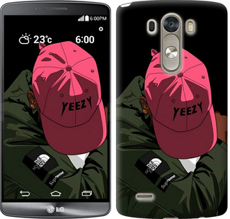 

Чехол logo de yeezy для LG D856 Dual G3 630257