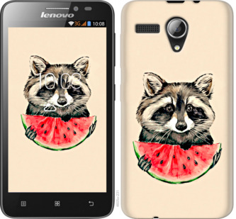 

Чохол Єнотик з кавуном на Lenovo A606 799686