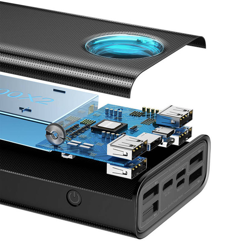 Купити Портативний ЗП Baseus Amblight 65W Overseas Edition 30000 mAh (PPLG000101) (Black) на vchehle.ua
