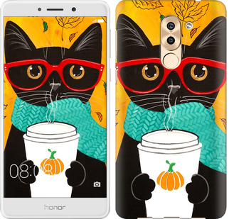 

Чохол Осінній кіт для Huawei Honor 6X 639838
