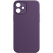 Чохол Silicone Case Full Camera Protective (AA) NO LOGO на Apple iPhone 12 (6.1") (Фіолетовий / Amethyst)