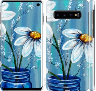 

Чехол Красивые арт-ромашки для Samsung Galaxy S10 704138