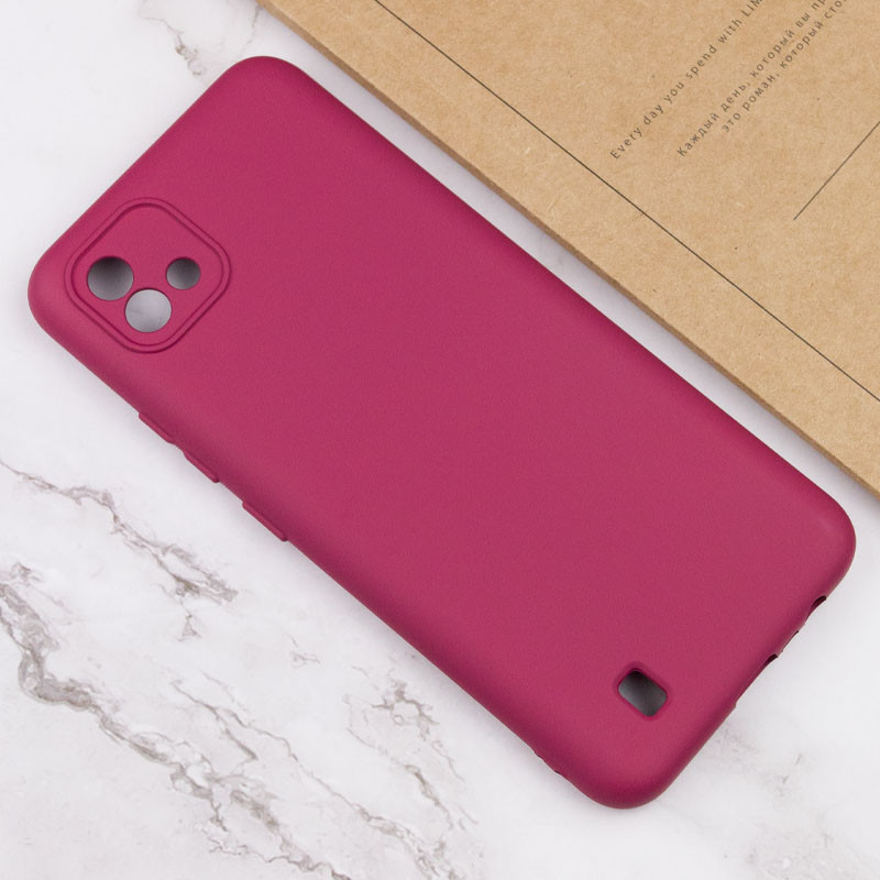 Чехол Silicone Cover Lakshmi Full Camera (A) для Realme C11 (2021) (Бордовый / Marsala) в магазине vchehle.ua