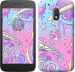 Чехол Розовая галактика для Motorola Moto G4 Play