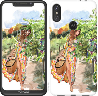

Чохол Дівчина Літо на Motorola One Vision 783392
