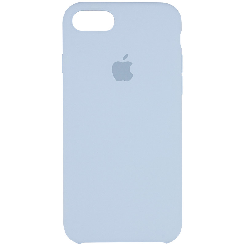 Чехол Silicone case (AAA) для Apple iPhone 7 / 8 (4.7") (Голубой / Sky Blue)