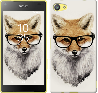 

Чехол Лис в очках для Sony Xperia Z5 Compact E5823 634428