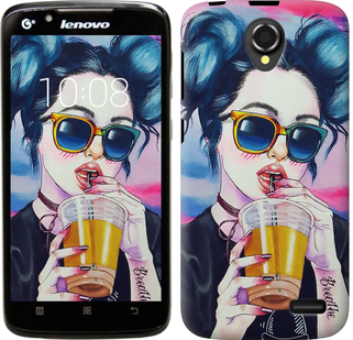 

Чохол Арт-дівчина в окулярах на Lenovo A388t 247010