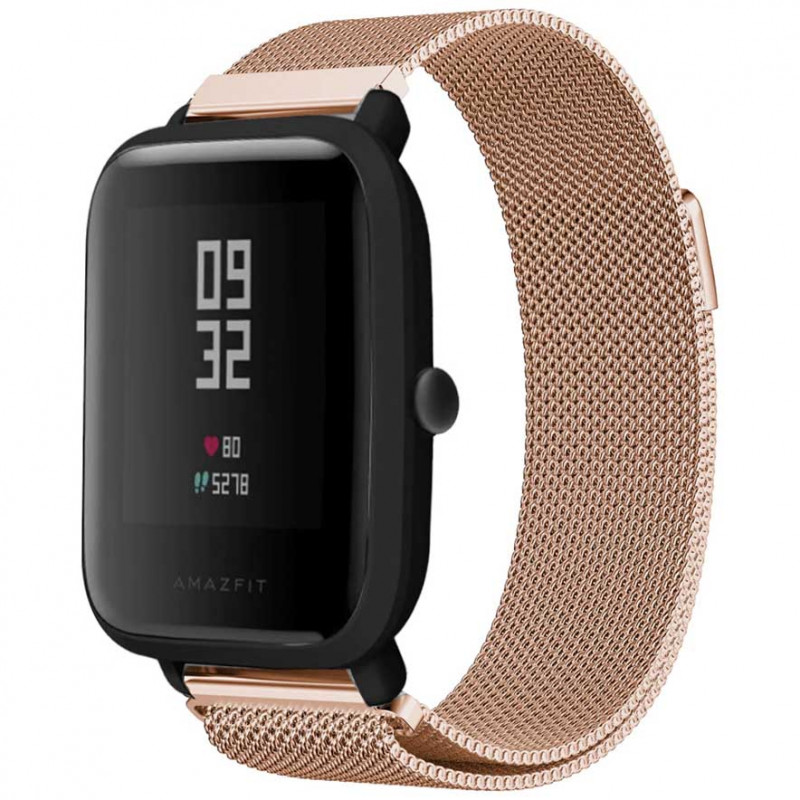 

Ремінець Milanese Loop для Xiaomi Amazfit / Samsung 20 mm (Champagne gold) 1164103