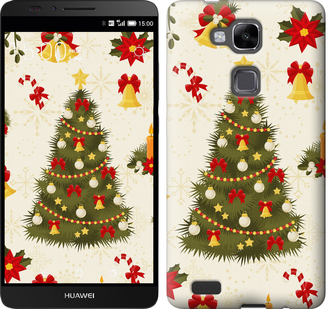 

Чехол Новогодняя елка для Huawei Ascend Mate 7 451110