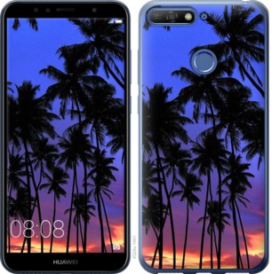 

Чехол Пальмы для Huawei Y6 Prime 2018 759322