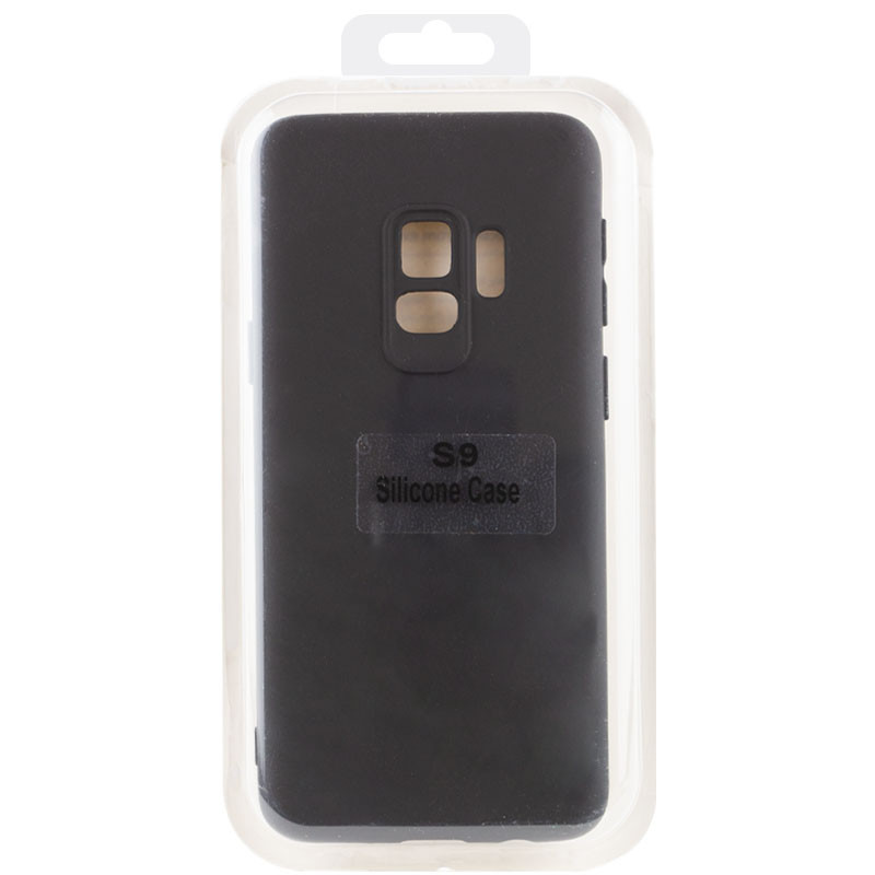 Купити Чохол Silicone Cover Lakshmi Full Camera (A) на Samsung Galaxy S9 (Чорний / Black) на vchehle.ua