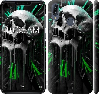 

Чехол Череп-часы для Asus Zenfone Max M2 ZB633KL 698377