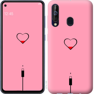 

Чехол Подзарядка сердца1 для Samsung Galaxy A60 2019 A606F 743028