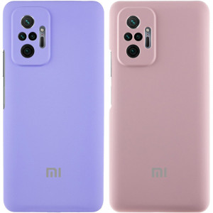 Чохол Silicone Cover Lakshmi Full Camera (AAA) with Logo для Xiaomi Redmi Note 10 Pro Max