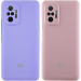 Чохол Silicone Cover Lakshmi Full Camera (AAA) with Logo на Xiaomi Redmi Note 10 Pro / 10 Pro Max