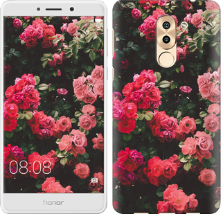 

Чехол Куст с розами для Huawei Honor 6X 639419