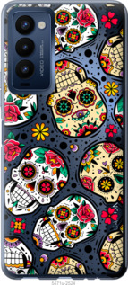 

Чехол Черепа для Tecno Camon 18p CH7n 1441294