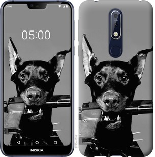 

Чехол Доберман для Nokia 7.1 690083